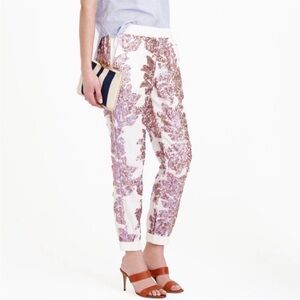 J. CREW Seaside Iridescent Sequin Pants Size 6